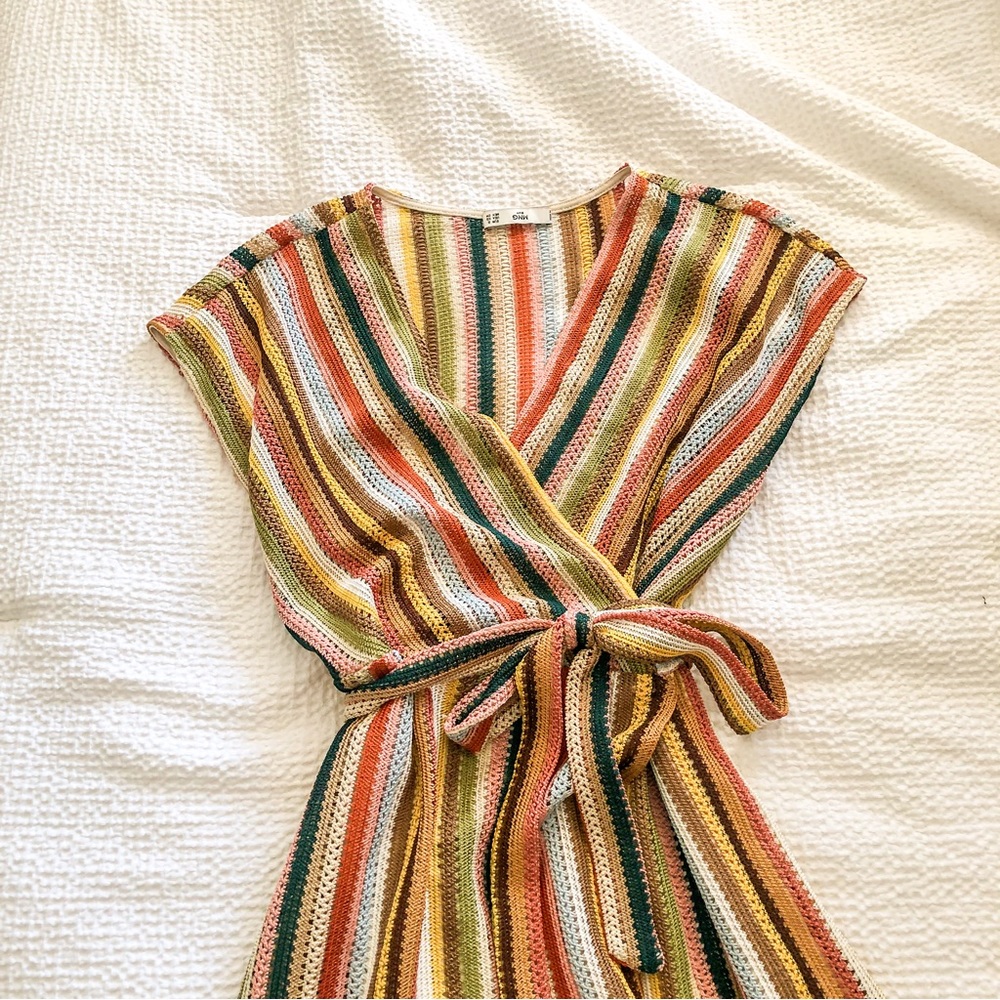 Mango Multicolor Striped Dress - Picture 2 of 7
